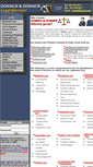 Mobile Screenshot of donnerlaw.com